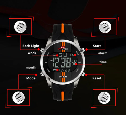 AquaSport Countdown Timer Watch - Kat Watch