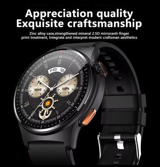Watch GT Series Smart Watch Men Women HD Screen Bluetooth Call GPS Tracker Heart Rate Waterproof Smart Watch 2025 New Bracelet