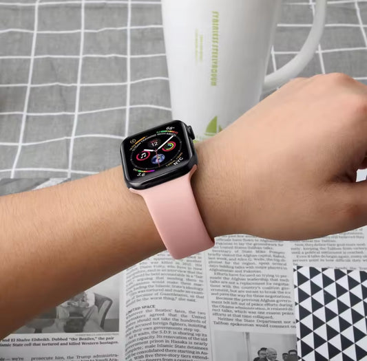 Silicone Watch Strap for 41mm, 44mm, 45mm Watches