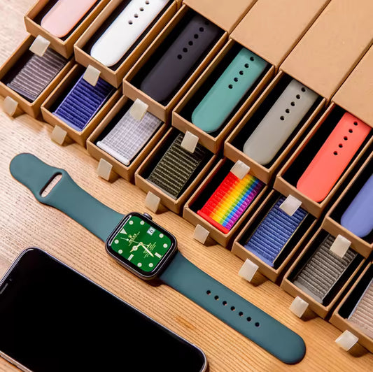 Silicone Watch Strap for 41mm, 44mm, 45mm Watches