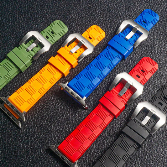 Fluoroelastomer Watch Band for Huawei and Apple Watches