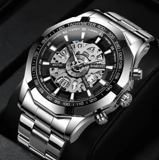 Luminous Business Hollow Watch